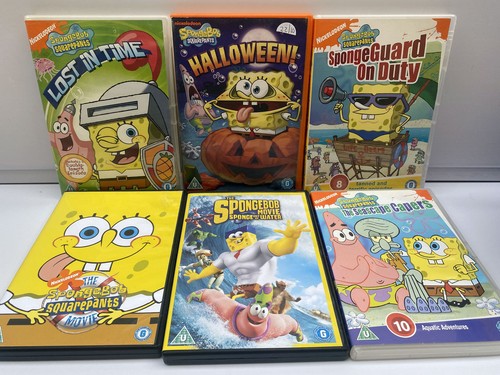 Spongebob squarepants dvds - 6,