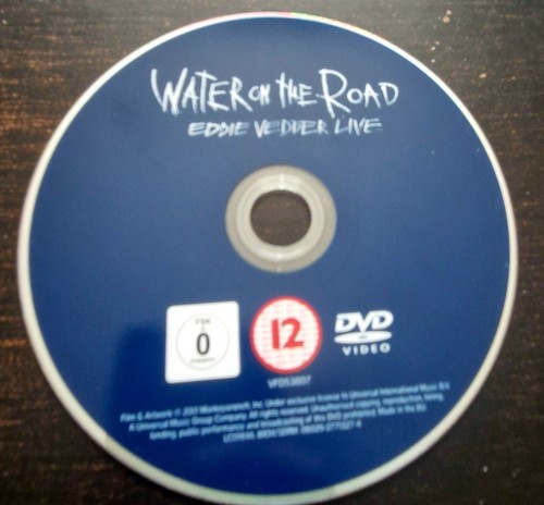 Eddie vedder water on - eddie,