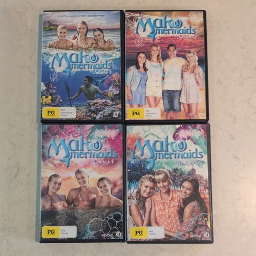 Mako mermaids seasons dvd - mermaids,